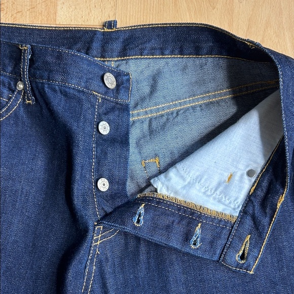 The Editor Star Embroidered Dark Wash Jean size 30 Cotton Lightweight Denim - Picture 2 of 10